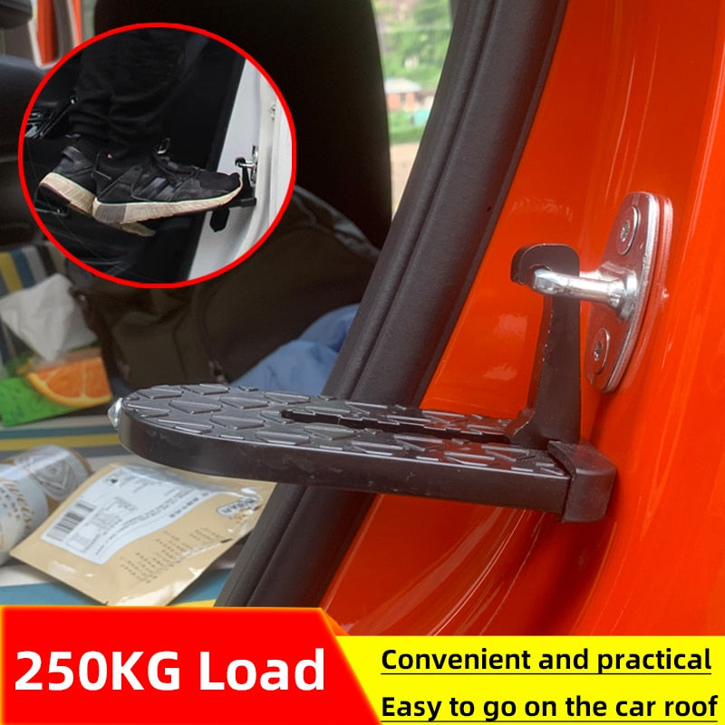 2 in 1 Foldable Car Folding Stepping Ladder