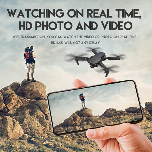 Mini Foldable Drone With 4k - 1080p HD