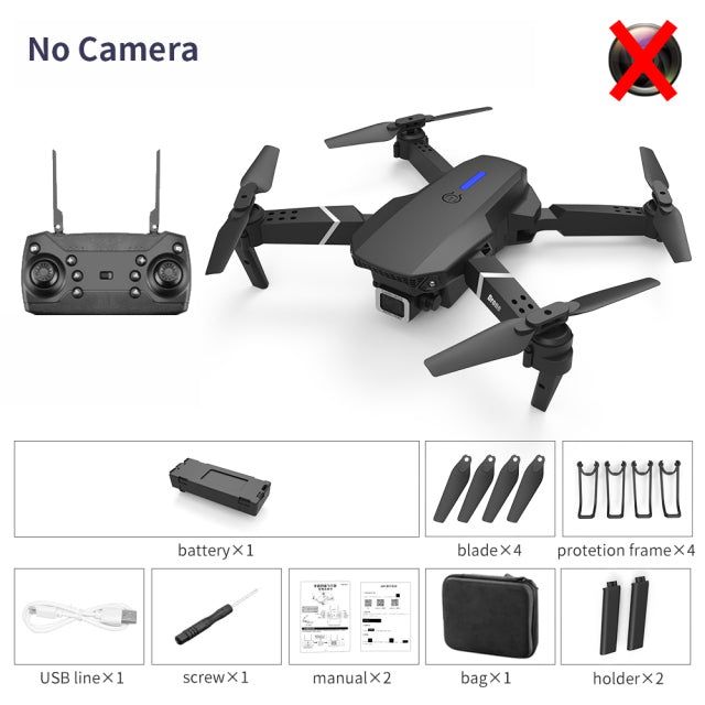 Mini Foldable Drone With 4k - 1080p HD