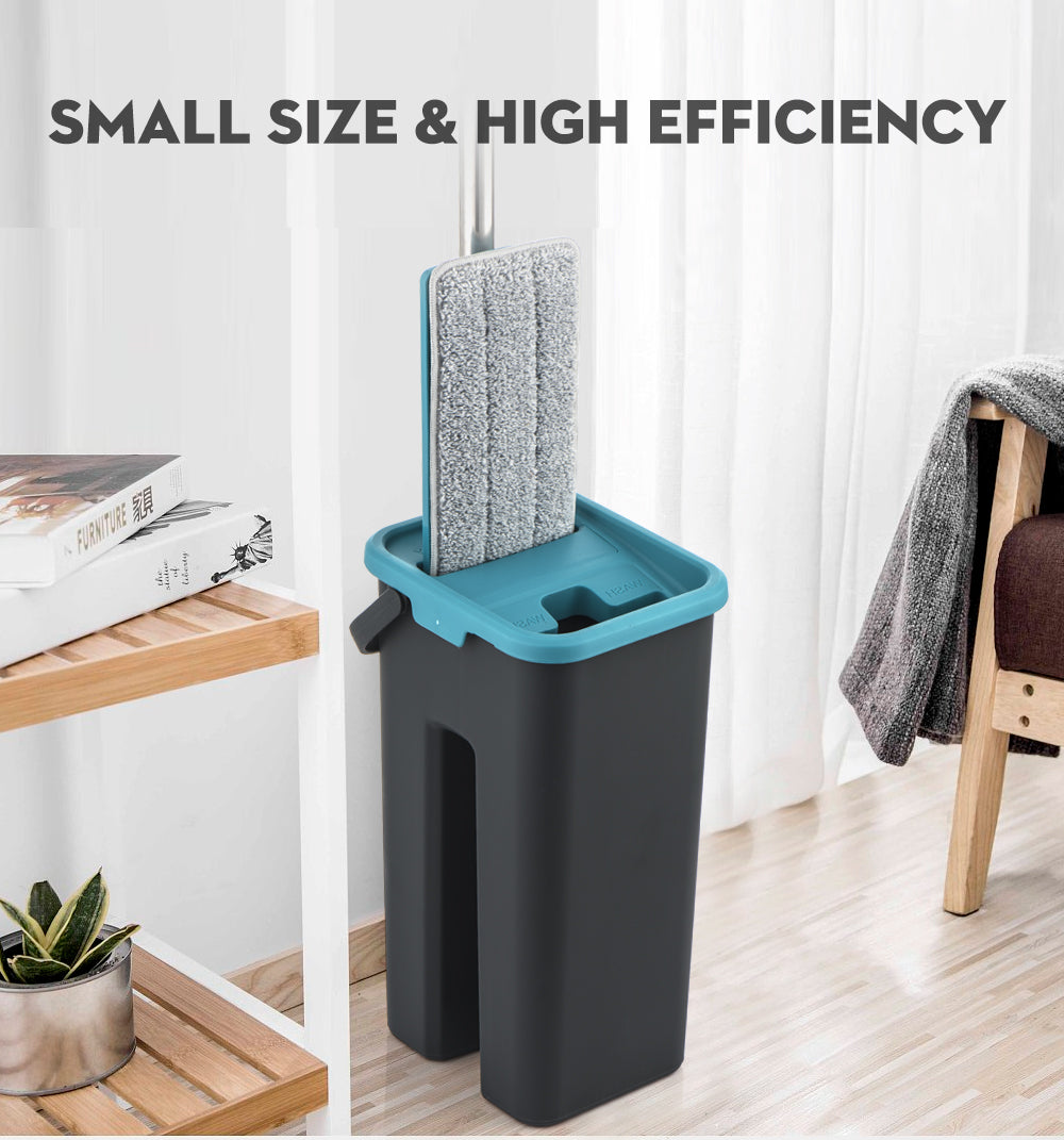Flat Squeeze Mop and Bucket