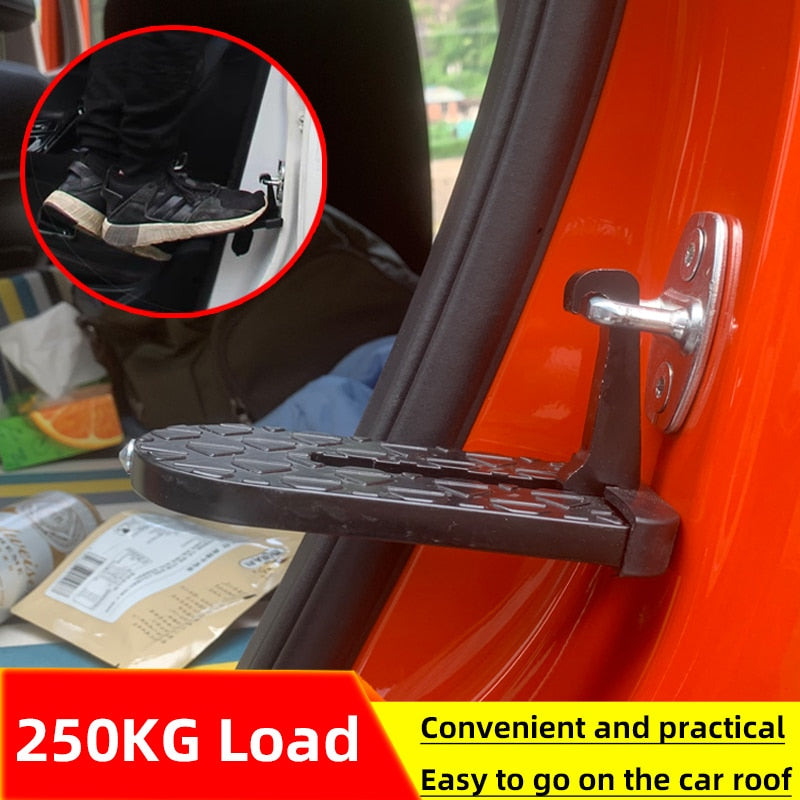 2 in 1 Foldable Car  Folding Stepping Ladder